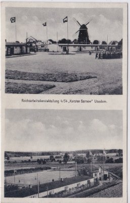 17406 Usedom, RAD-Lager "Sarnow", ca. 1935 