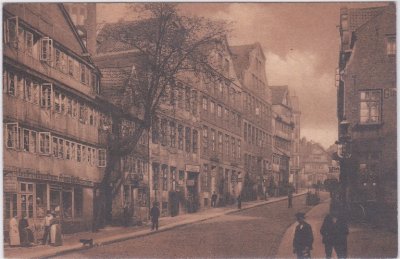 20459 Hamburg (Alt-Hamburg), Straßenansicht, ca. 1915 