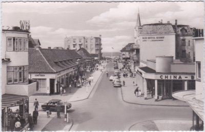 25980 Westerland auf Sylt, Friedrichstraße, ca. 1960 
