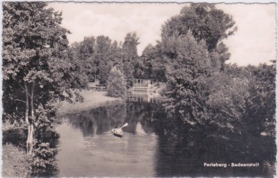 19348 Perleberg, Badeanstalt, ca. 1960 