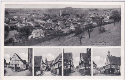 75203 Stein (Königsbach) über Pforzheim, ca. 1935 