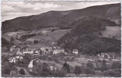 77709 Oberwolfach im Schwarzwald, Ortsteil Walke, ca. 1955 