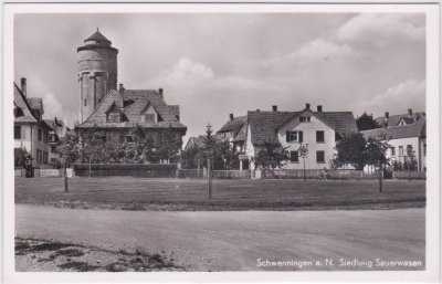 78054 Schwenningen am Neckar, Siedlung Sauerwasen, ca. 1935 