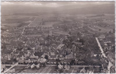 31848 Bad Münder am Deister, Luftaufnahme, ca. 1955 