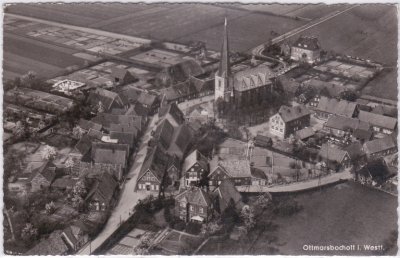 48308 Ottmarsbocholt (Senden), Luftaufnahme, ca. 1960 