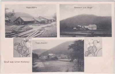 79837 Unter-Kutterau (St. Blasien), Sägemühle, ca. 1910 