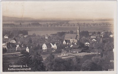 86899 Landsberg am Lech, Katharinenenvorstadt, ca. 1930 
