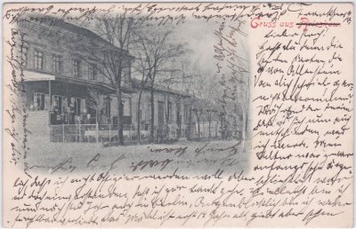 15295 Brieskow, Finkenheerd, Gasthaus, ca. 1900 