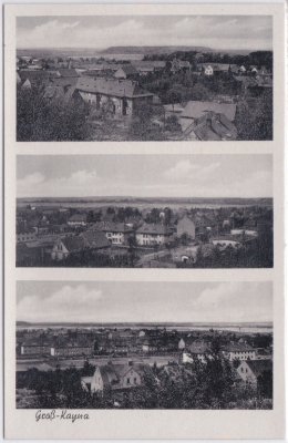 06242 Großkayna (Braunsbedra), Ortsansichten, ca. 1940 