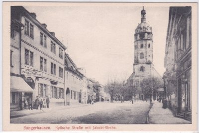 06526 Sangerhausen, Kylische Straße, ca. 1920 