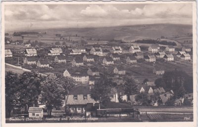 09456 Buchholz (Annaberg-Buchholz), Siedlung, ca. 1940 