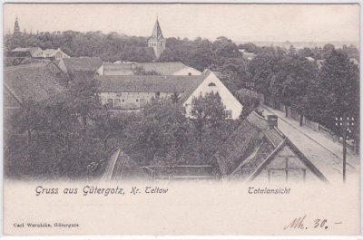 14532 Gütergotz (seit 1937 Güterfelde), Krs. Teltow, ca. 1900 
