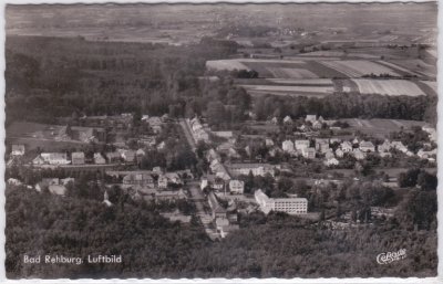 31547 Bad Rehburg (Rehburg-Loccum), Luftaufnahme, ca. 1960 