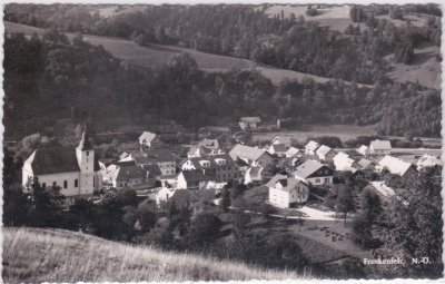 Frankenfels (Niederösterreich), Ortsansicht, ca. 1965