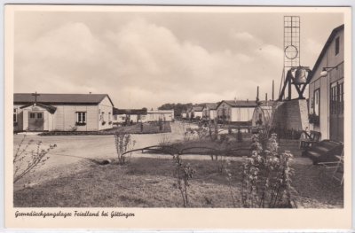 37133 Friedland bei Göttingen, Grenzdurchgangslager, ca. 1955 