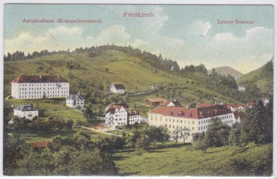 Feldkirch (Vorarlberg), u.a. Lehrer-Seminar, ca. 1910 