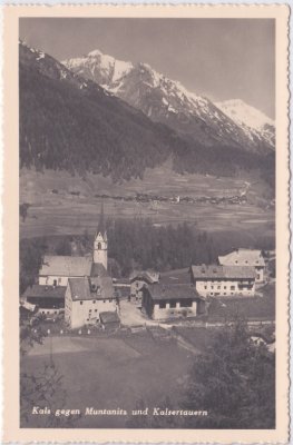 Kals in Osttirol, Ortsansicht, ca. 1930