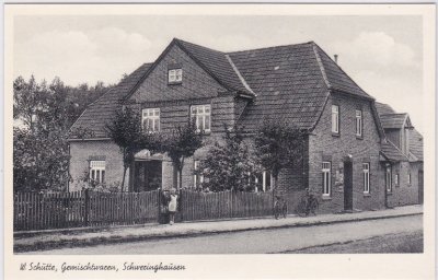 27248 Schweringhausen über Twistringen (Ehrenburg), ca. 1945 