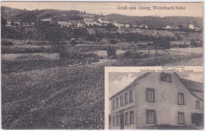 55743 Georg-Weierbach/Nahe (Idar-Oberstein), ca. 1920 