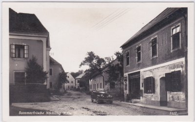 Nöchling (Niederösterreich), Straßenansicht, ca. 1930