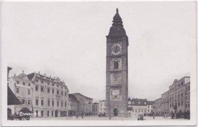 Enns (Oberösterreich), Marktplatz, ca. 1930