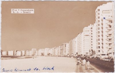 Rio de Janeiro, Copacabana, ca. 1960
