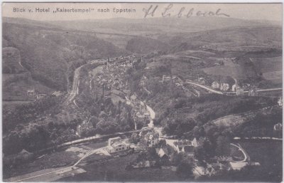 65817 Eppstein im Taunus, Ortsansicht, ca. 1910 