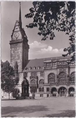 47051 Duisburg, Rathaus, ca. 1955 
