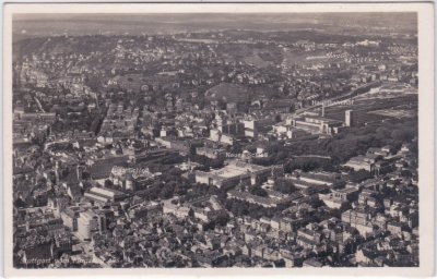 70173 Stuttgart, Luftaufnahme, ca. 1935 