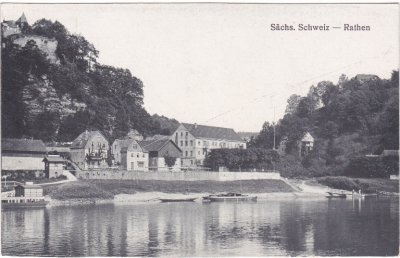 01824 Rathen (Sächsische Schweiz), ca. 1915