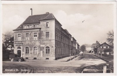 88400 Biberach an der Riß, Postamt, ca. 1935 