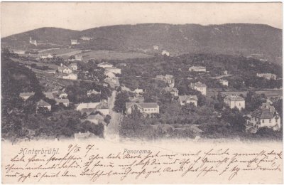 Hinterbrühl (Niederösterreich), Ortsansicht, ca. 1905 