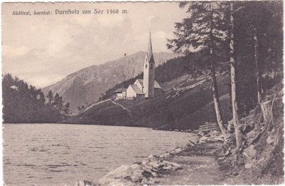 Durnholz am See (Sarntal), Südtirol, ca. 1920 