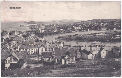 Trondhjem (Trondheim), Ortsansicht, ca. 1910 