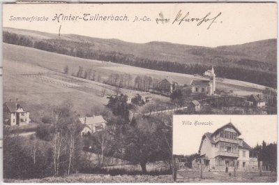Hintertullnerbach (Tullnerbach), Villa Horecski, ca. 1910 