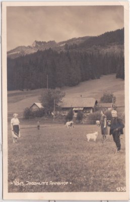 Vois (Schwarzau im Gebirge), Jagdhütte Annahof, ca. 1925