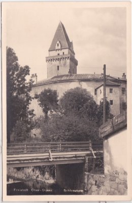 Freistadt (Ober-Donau), Schlossturm, ca. 1930 