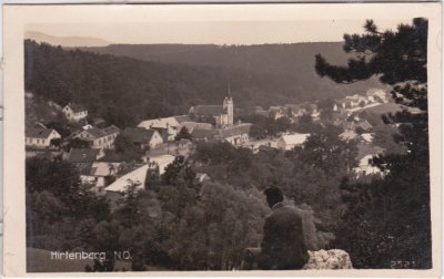 Hirtenberg (Niederösterreich), Ortsansicht, ca. 1925 