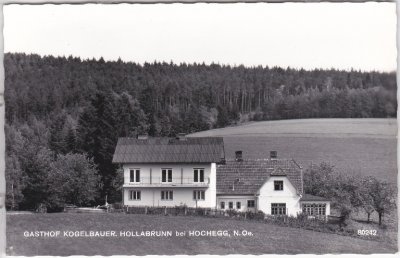 Hollabrunn bei Hochegg, Gasthof Kogelbauer, ca. 1960 