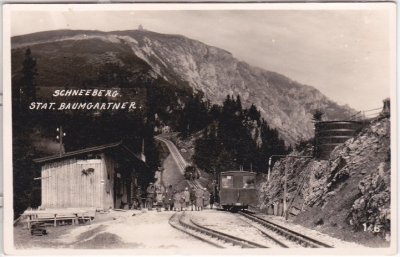 Station Baumgartner, Puchberg am Schneeberg, ca. 1930 