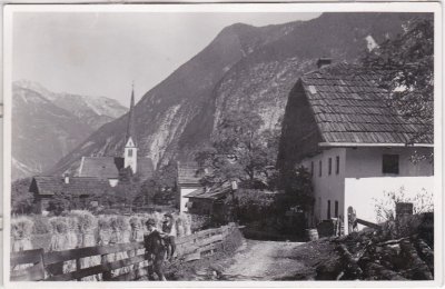 Dormitz bei Nassereith in Tirol, Wegeansicht, ca. 1930 