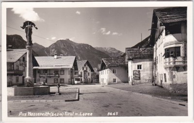 Nassereith in Tirol, Straßenansicht, ca. 1930 