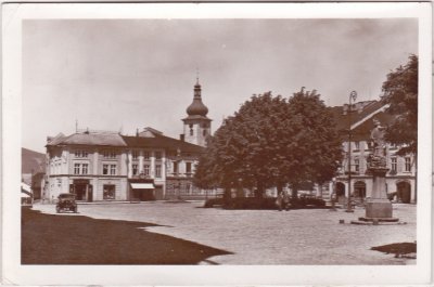 Frankstadt unter dem Radhoscht (Frenstat), ca. 1935 