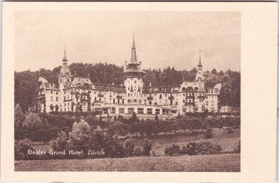 Zürich-Hottingen, Dolder Grand Hotel, ca. 1920 