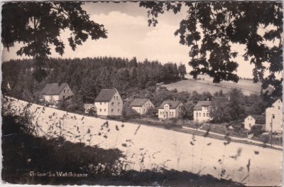09224 Chemnitz-Grüna, Waldhäuser, ca. 1960 