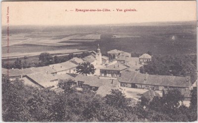 Romagne-sous-les-Côtes (Lothringen), Vue generale, ca. 1905 