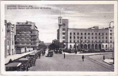 Belgrad (Beograd), Haus der Reserve-Offiziere, ca. 1935 