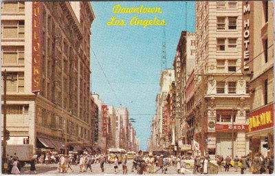 Los Angeles, Downtown, Broadway, ca. 1965 
