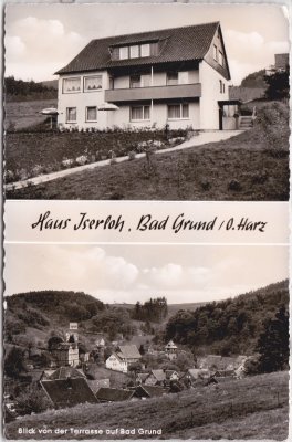 37539 Bad Grund (Harz), Haus Iserloh, ca. 1960 