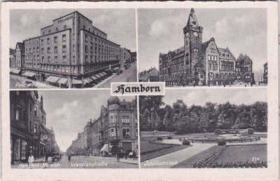 47169 Hamborn (Duisburg), u.a. Weselerstraße, ca. 1940 